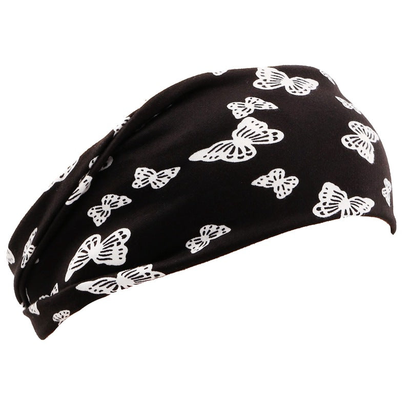 Wholesale Fabric Print Sports Headband